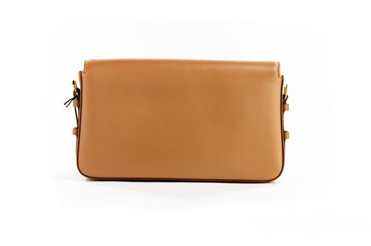 Burberry Grace Small Nutmeg Smooth Leather Flap Crossbody Clutch Handbag Purse $2138.00 Burberry Luzworld