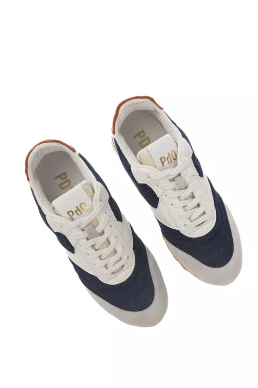 Pantofola D'Oro Multicolored Lace-Up Sneaker with Rubber Sole $557.00 Pantofola D'Oro Luzworld
