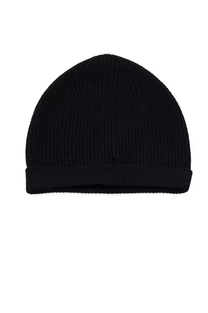 Alpha Studio Blue Merino Wool Men's Cap $148.00 Alpha Studio Luzworld