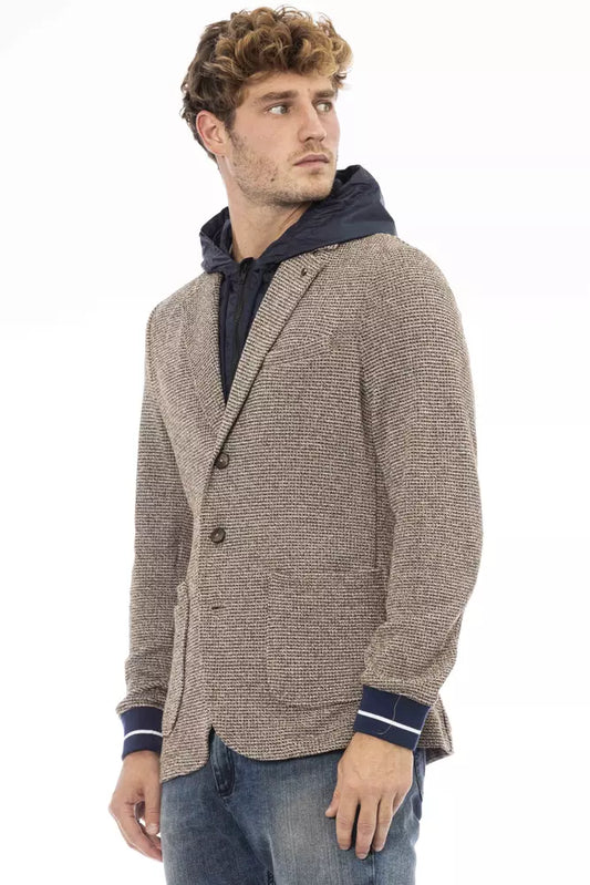 Distretto12 Chic Waterproof Hooded Fabric Jacket $565.00 Distretto12 Luzworld