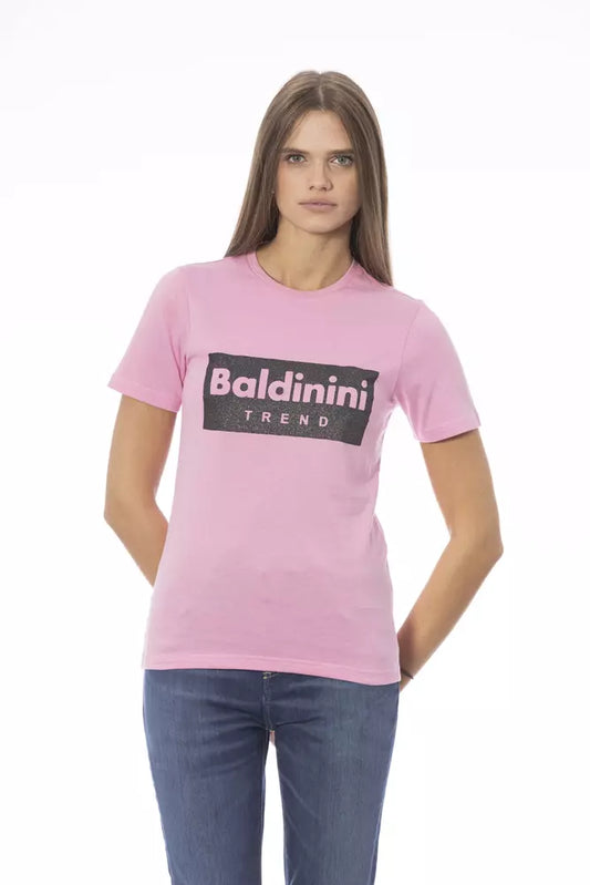 Baldinini Trend Multicolor Cotton Women T-Shirt $177.00 Baldinini Trend Luzworld