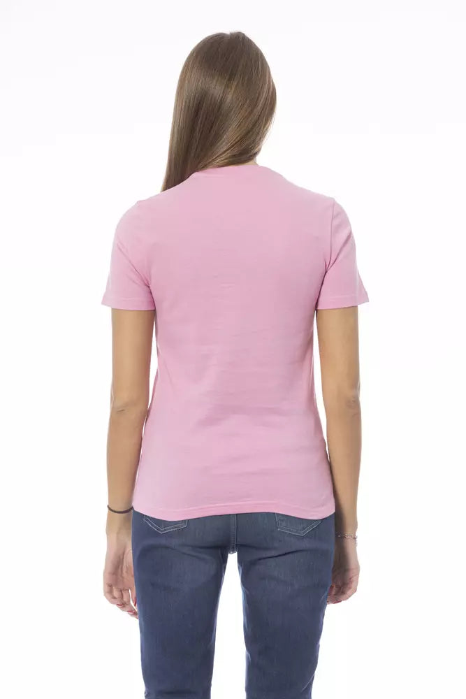Baldinini Trend Multicolor Cotton Women T-Shirt $177.00 Baldinini Trend Luzworld