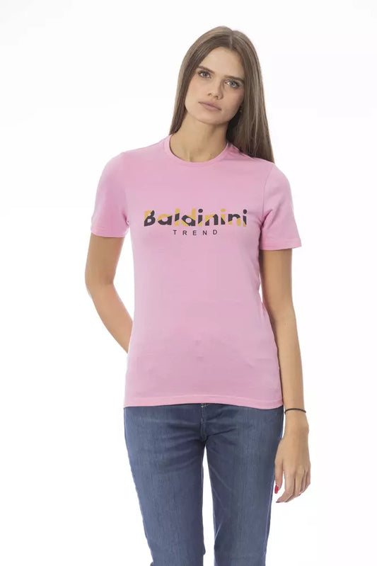 Baldinini Trend Multicolor Cotton Women T-Shirt $177.00 Baldinini Trend Luzworld