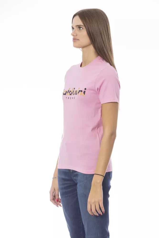 Baldinini Trend Multicolor Cotton Women T-Shirt $177.00 Baldinini Trend Luzworld
