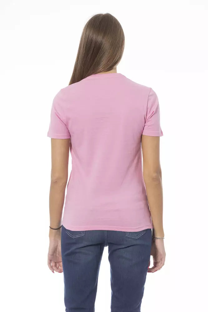 Baldinini Trend Multicolor Cotton Women T-Shirt $177.00 Baldinini Trend Luzworld
