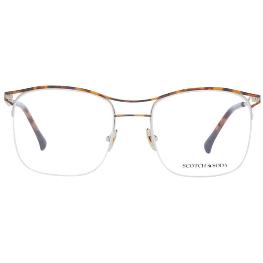 Scotch & Soda Brown Men Glasses Frame $541.00 Scotch & Soda Luzworld