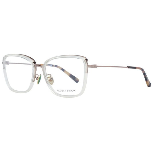 Scotch & Soda Transparent Women Glasses Frame $541.00 Scotch & Soda Luzworld