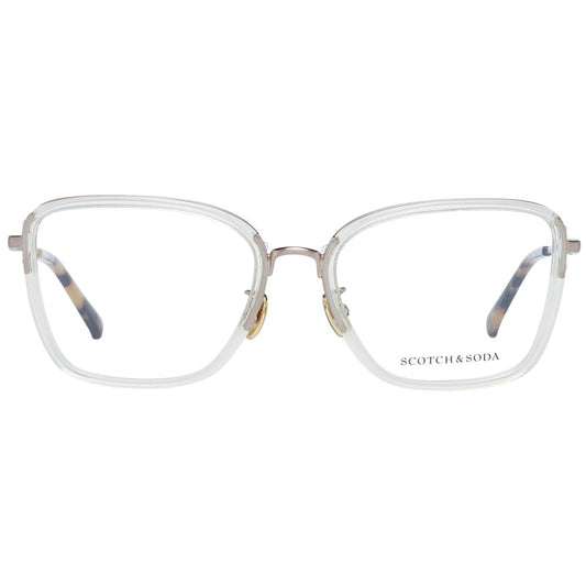 Scotch & Soda Transparent Women Glasses Frame $541.00 Scotch & Soda Luzworld