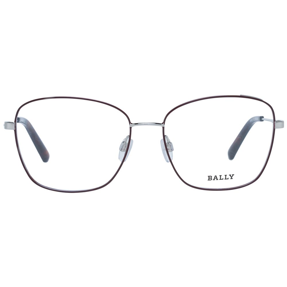 Bally Burgundy Women Optical Frames $503.00 Bally Luzworld