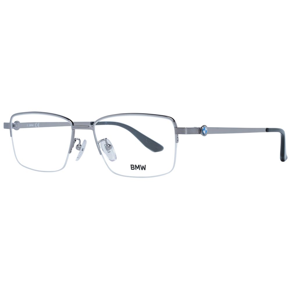 BMW Silver Men Glasses Frame $491.00 BMW Luzworld