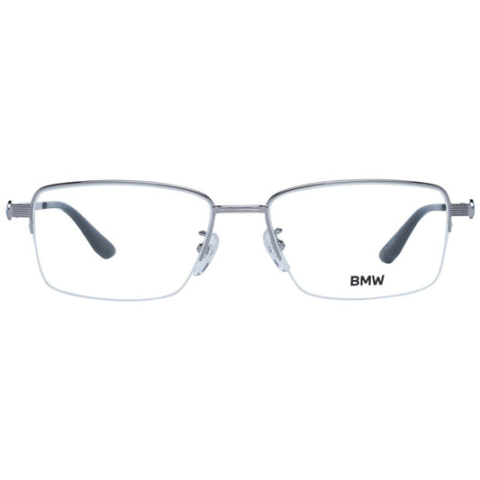 BMW Silver Men Glasses Frame $491.00 BMW Luzworld