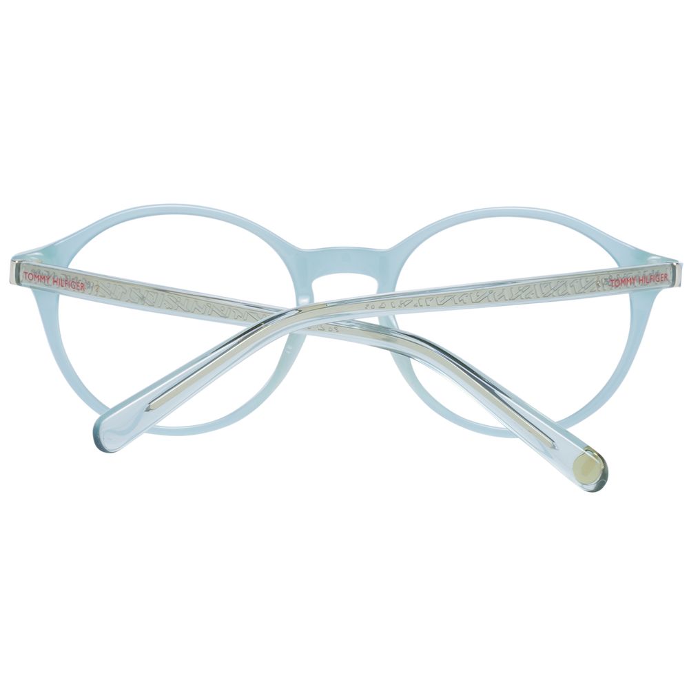 Tommy Hilfiger Blue Women Glasses Frame $234.00 Tommy Hilfiger Luzworld