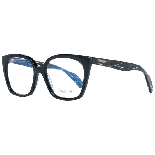Yohji Yamamoto Black Women Glasses Frame $738.00 Yohji Yamamoto Luzworld