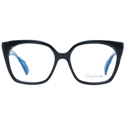 Yohji Yamamoto Black Women Glasses Frame $738.00 Yohji Yamamoto Luzworld
