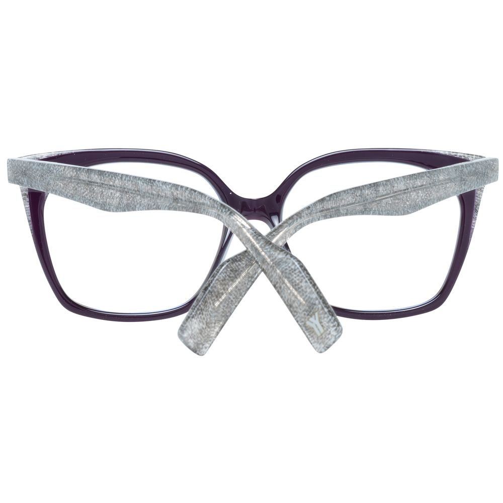Yohji Yamamoto Purple Women Glasses Frame $738.00 Yohji Yamamoto Luzworld