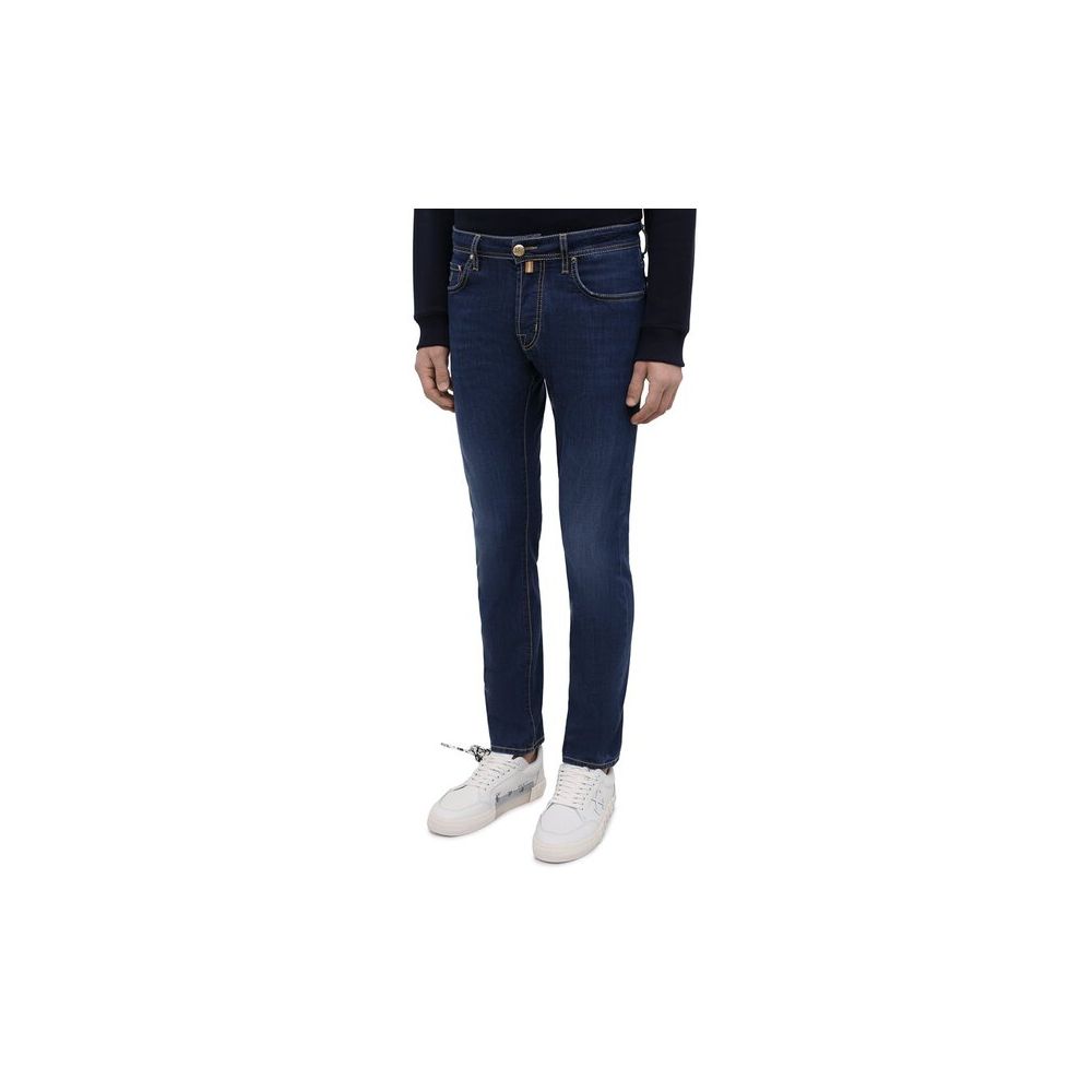 Jacob Cohen Sleek Slim Fit Premium Denim Essentials $551.00 Jacob Cohen Luzworld