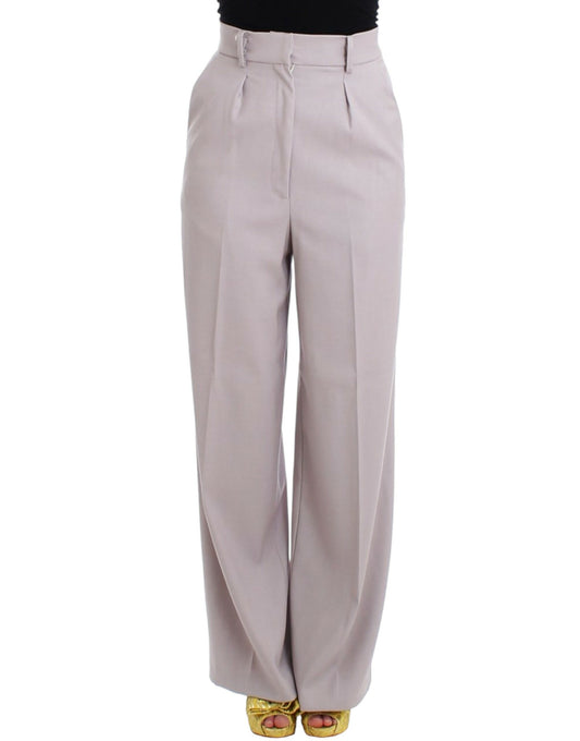 Cavalli Gray high waist pants $612.00 Cavalli Luzworld