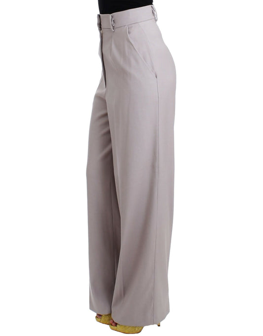 Cavalli Gray high waist pants $612.00 Cavalli Luzworld