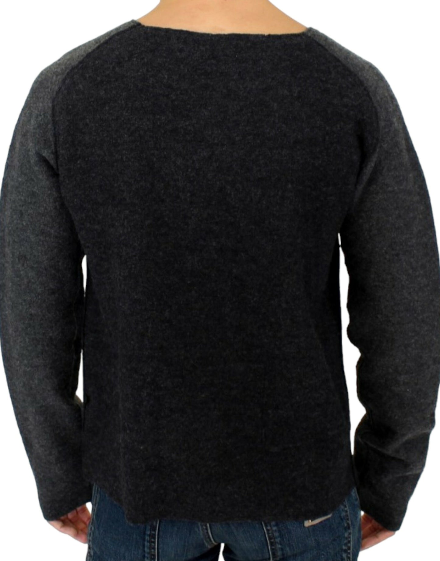 Costume National Gray wool crewneck sweater $725.00 Costume National Luzworld