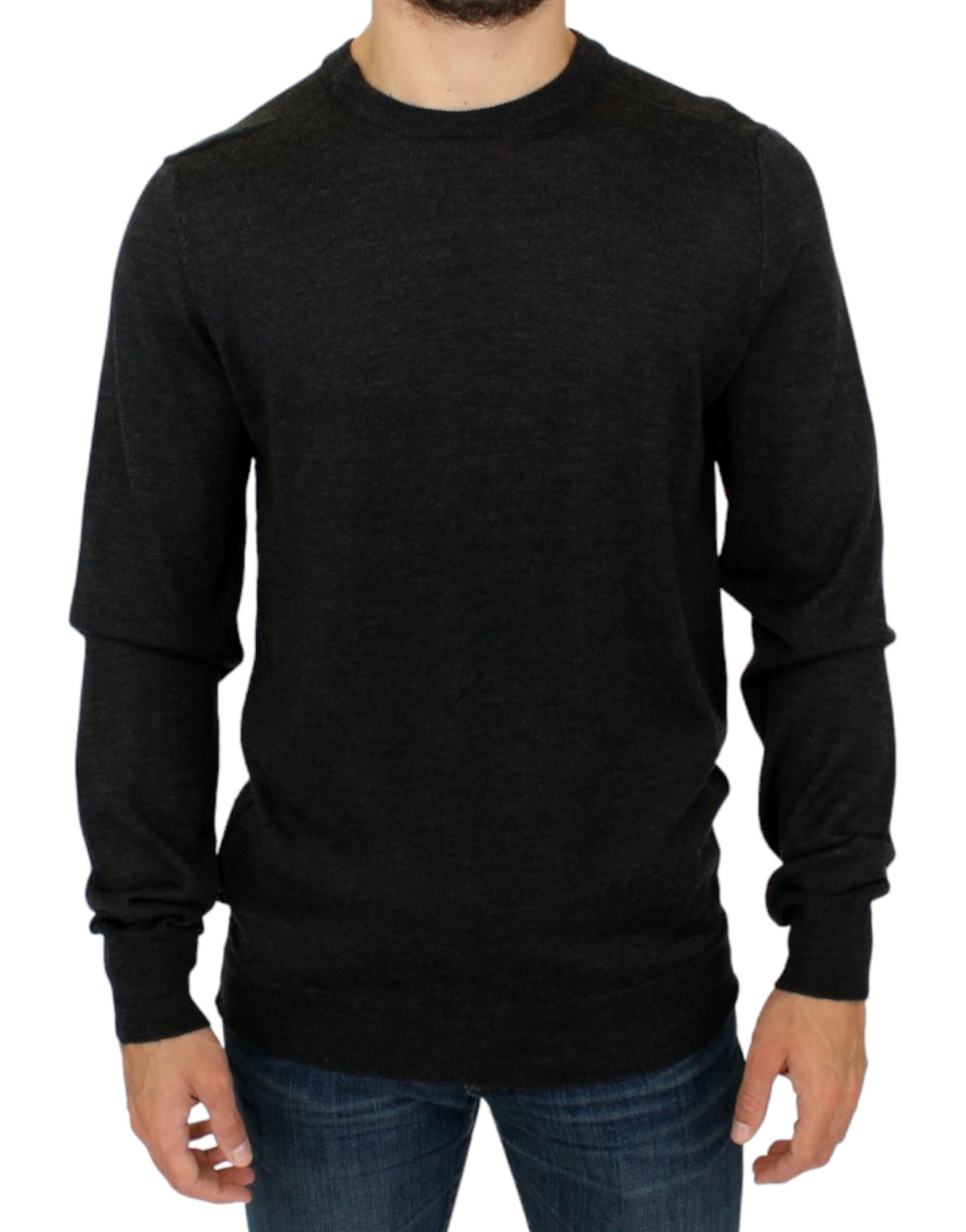 Costume National Gray crewneck pullover sweater $740.00 Costume National Luzworld