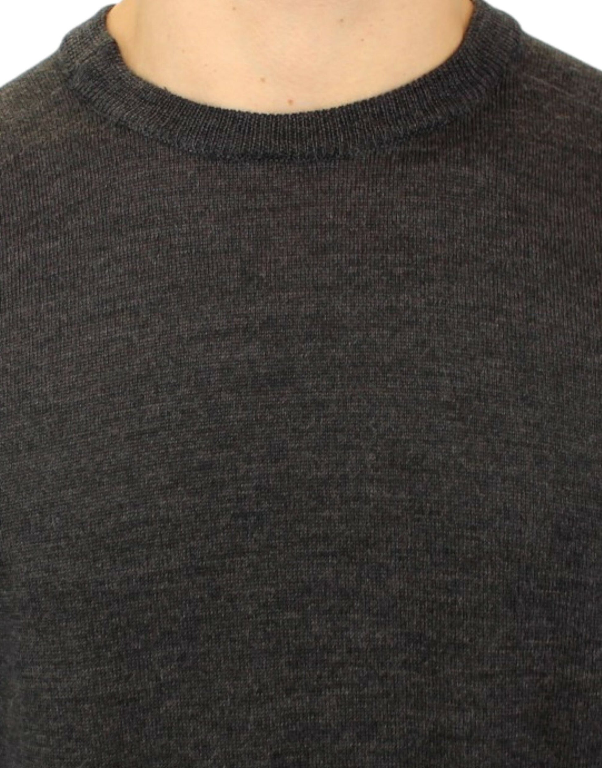 Costume National Gray crewneck pullover sweater $740.00 Costume National Luzworld