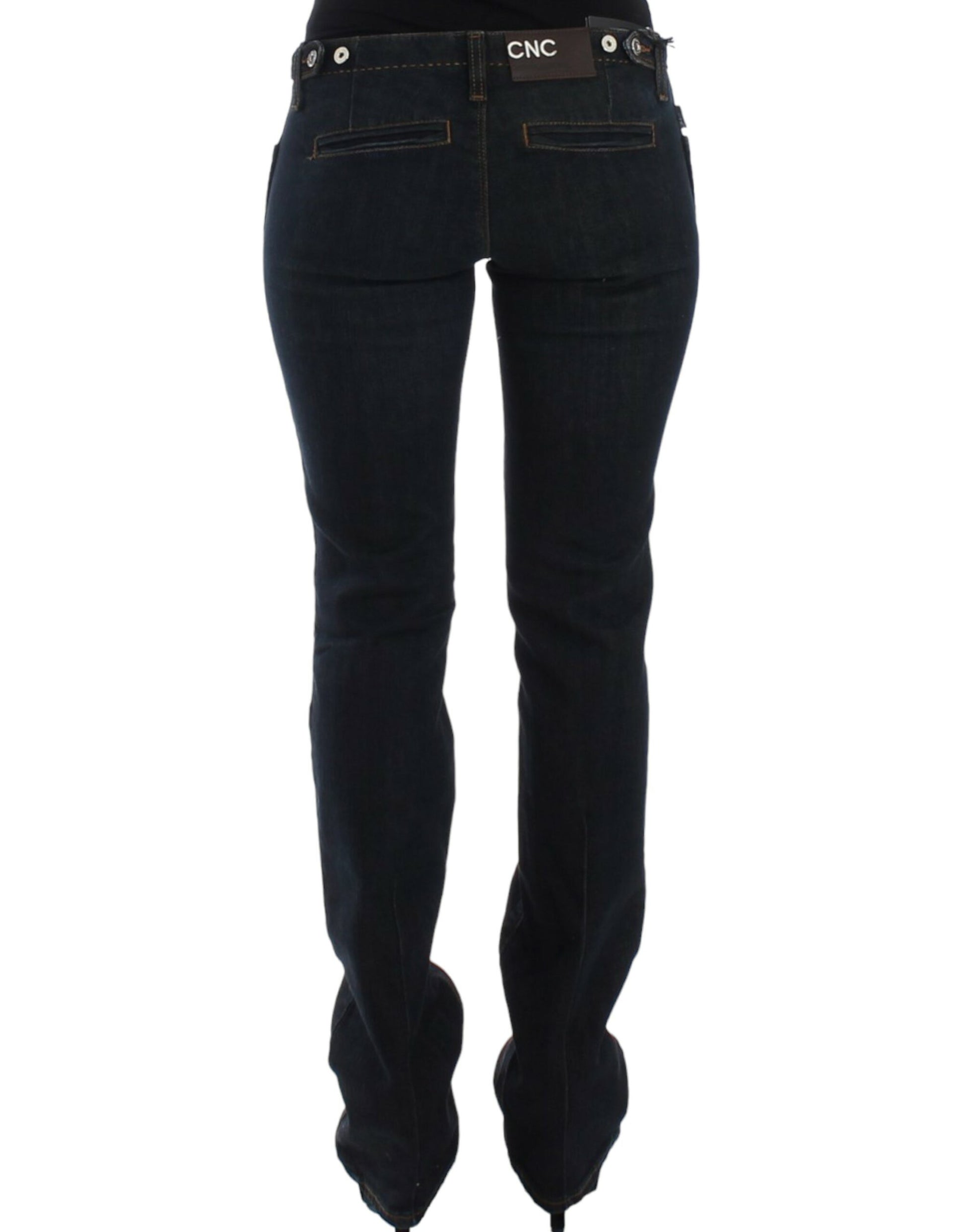 Costume National Blue Slim Fit Jeans $473.00 Costume National Luzworld