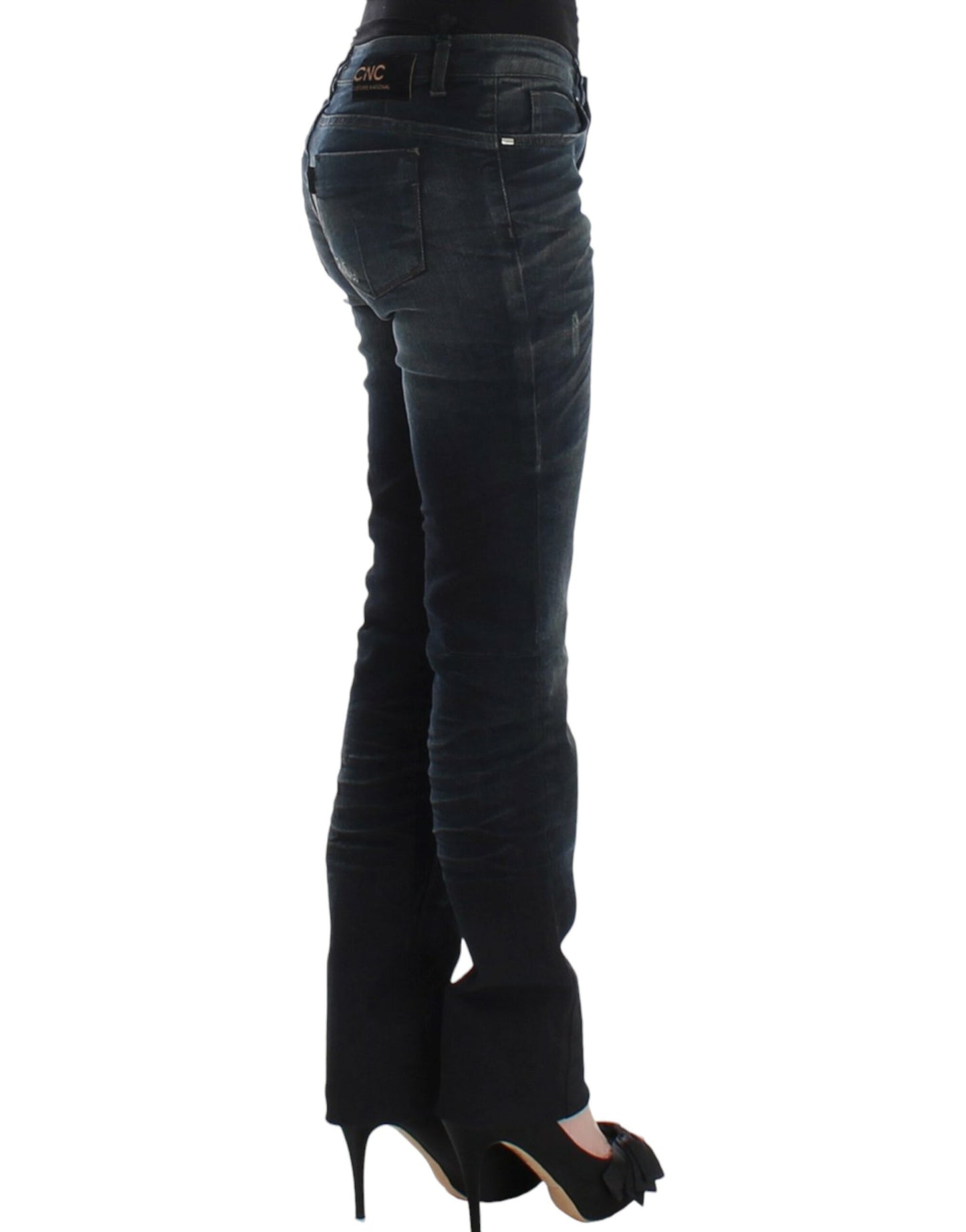 Costume National Blue skinnny leg jeans $555.00 Costume National Luzworld