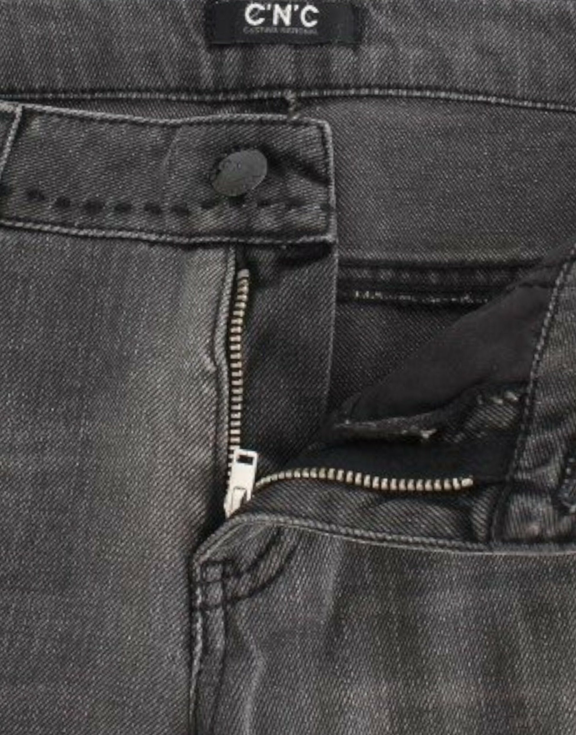 Costume National Gray straight leg jeans $555.00 Costume National Luzworld