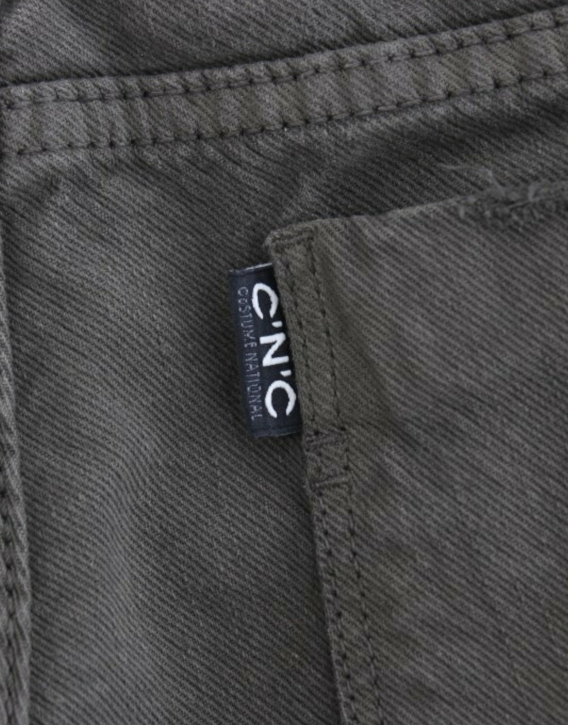 Costume National Green slim leg jeans $552.00 Costume National Luzworld