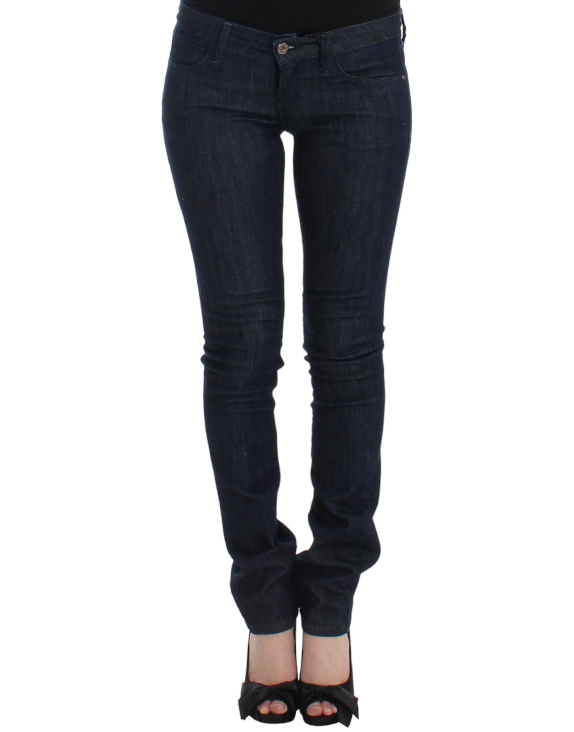 Costume National Blue skinny leg jeans $552.00 Costume National Luzworld