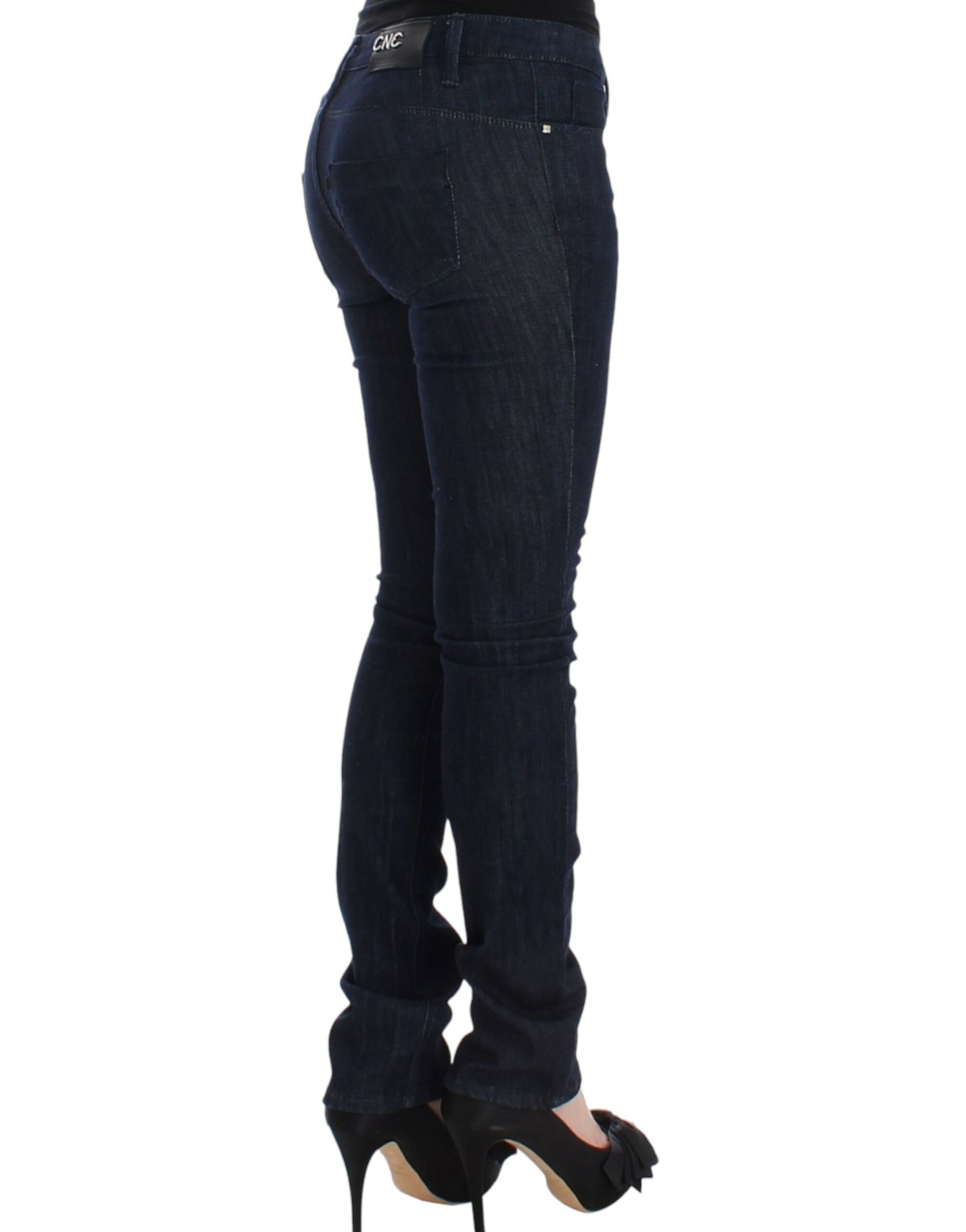 Costume National Blue skinny leg jeans $552.00 Costume National Luzworld