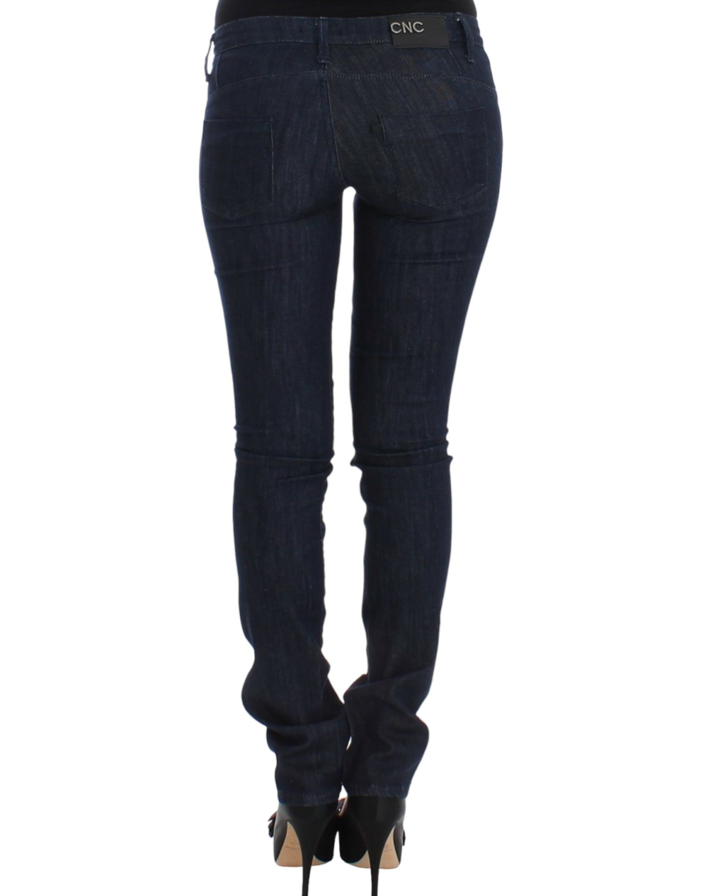 Costume National Blue skinny leg jeans $552.00 Costume National Luzworld