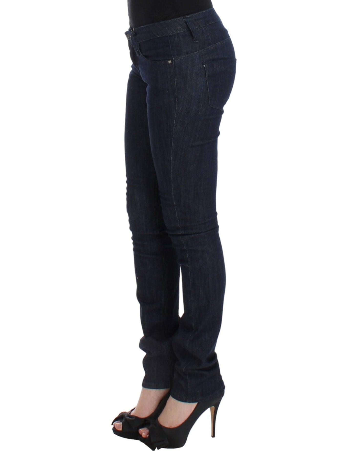 Costume National Blue skinny leg jeans $552.00 Costume National Luzworld