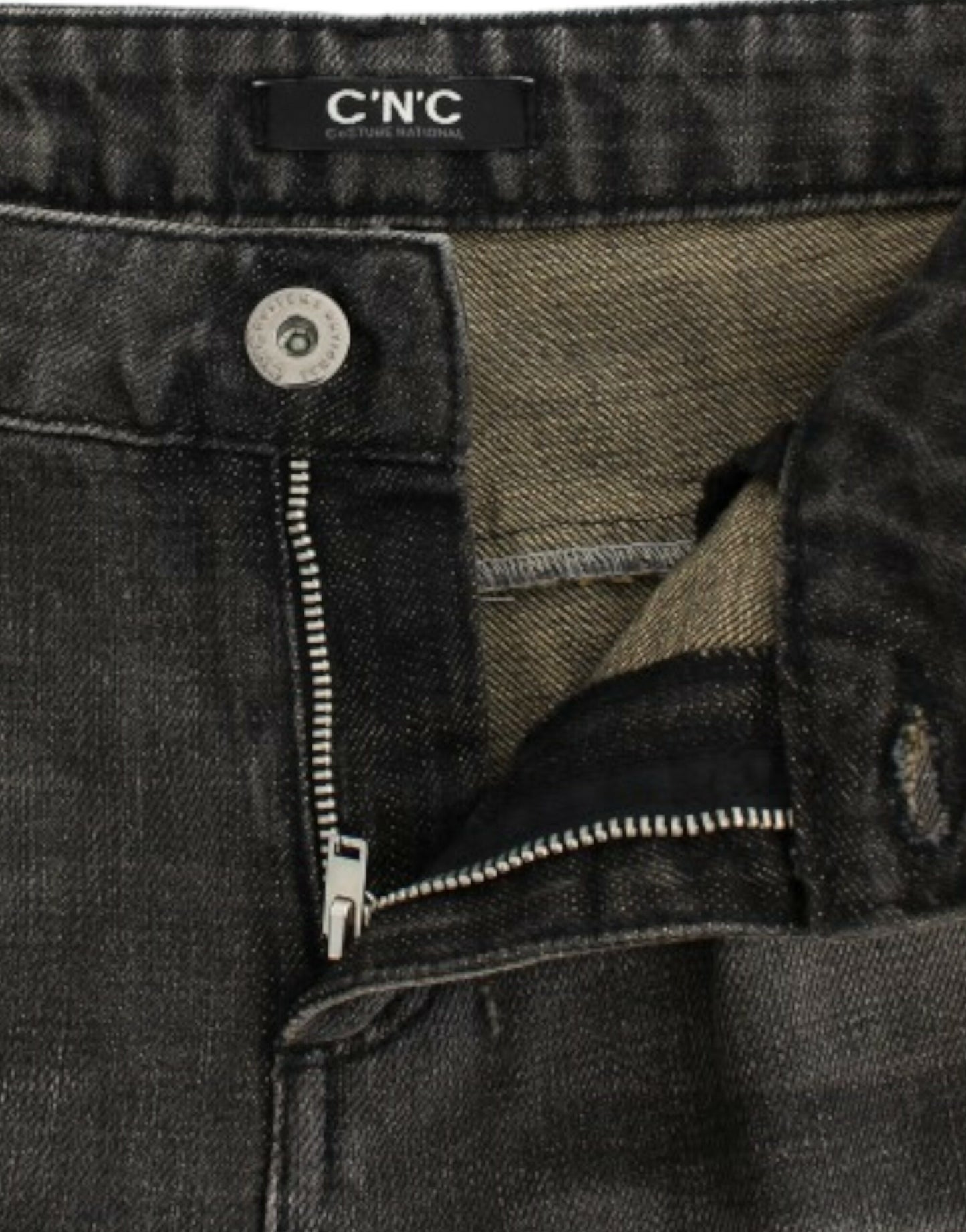 Costume National Gray distressed jeans $552.00 Costume National Luzworld