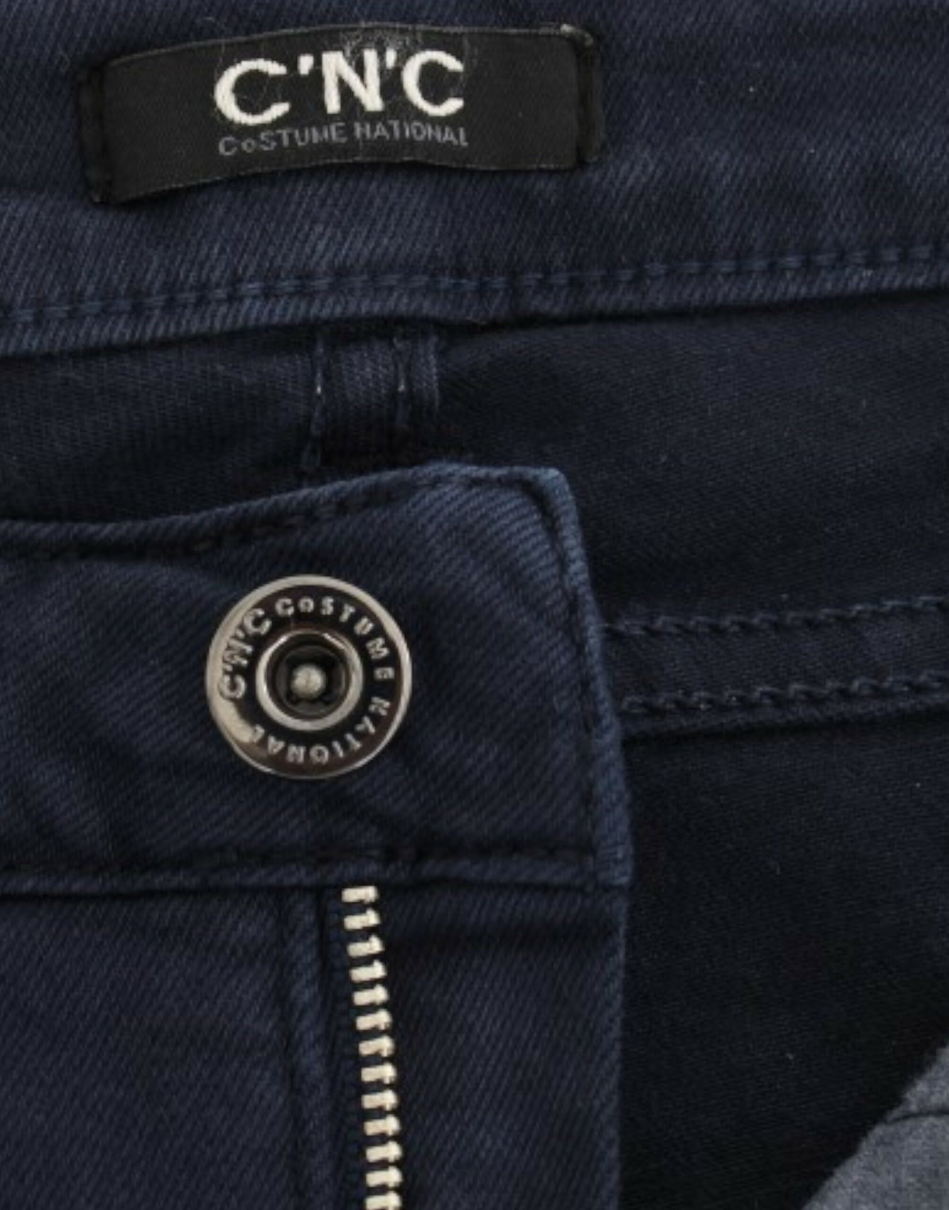 Costume National Blue straight leg jeans $552.00 Costume National Luzworld