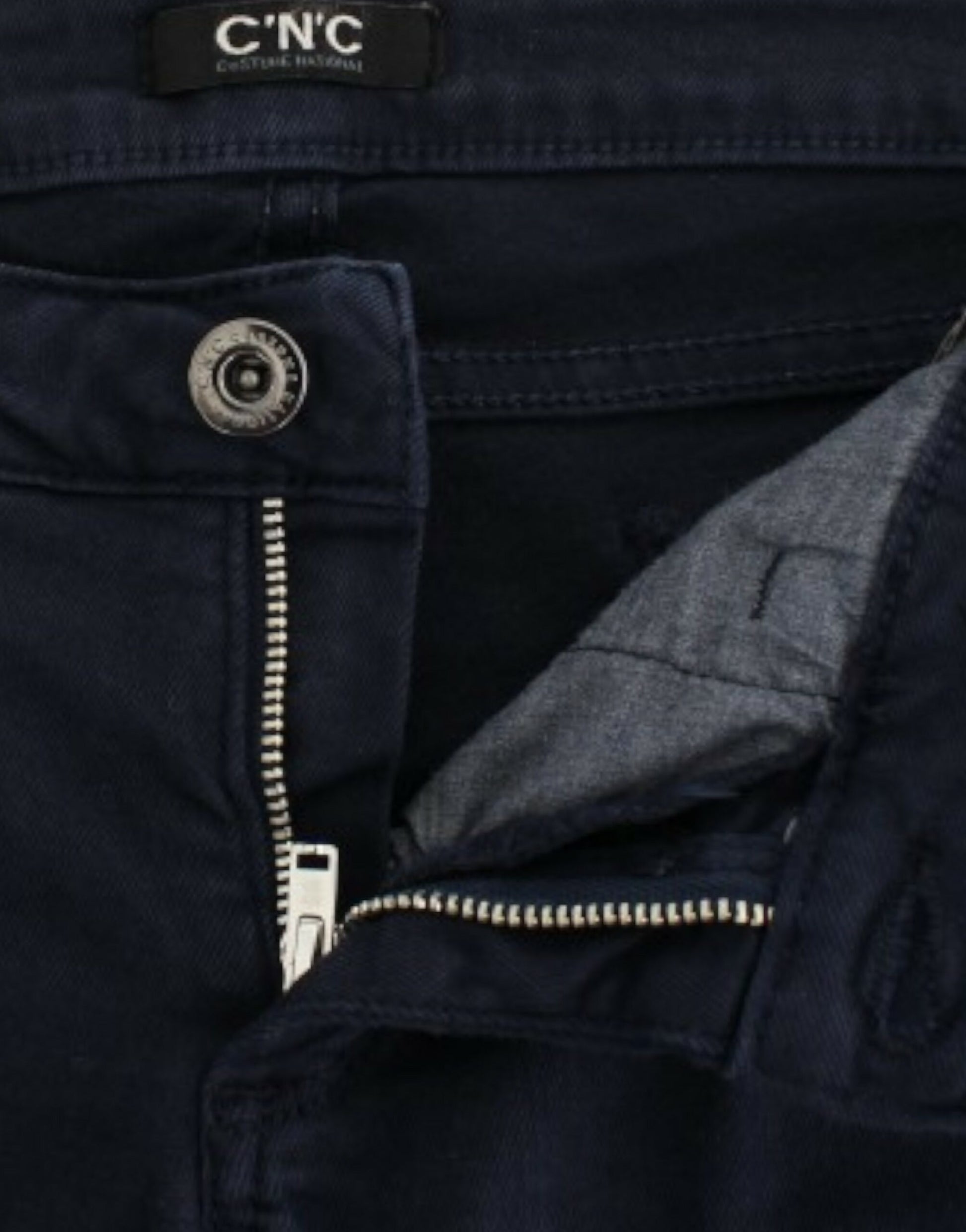 Costume National Blue straight leg jeans $552.00 Costume National Luzworld