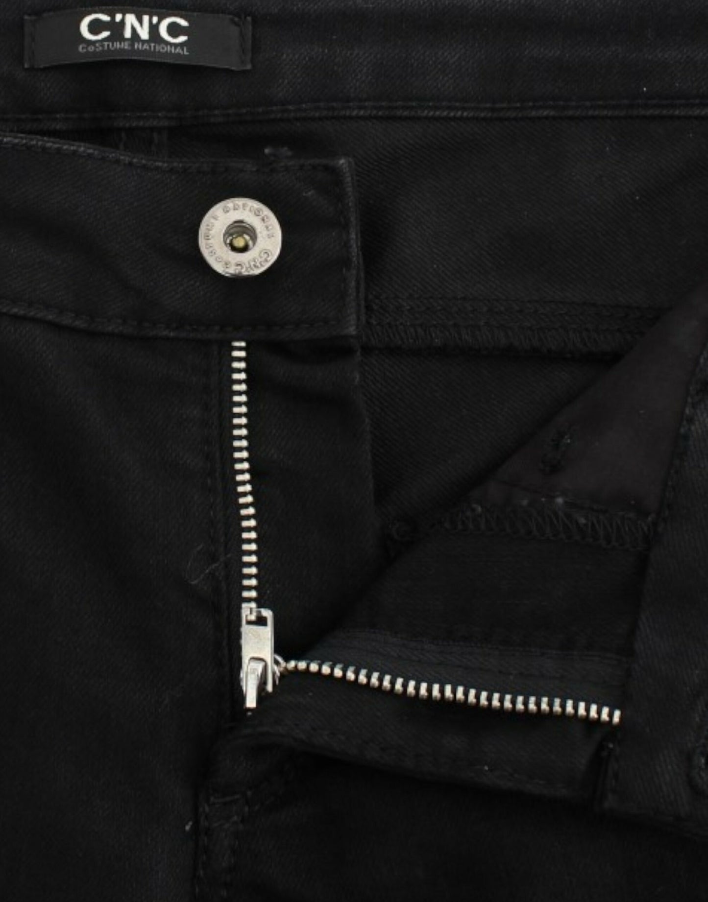 Costume National Black straight leg jeans $564.00 Costume National Luzworld