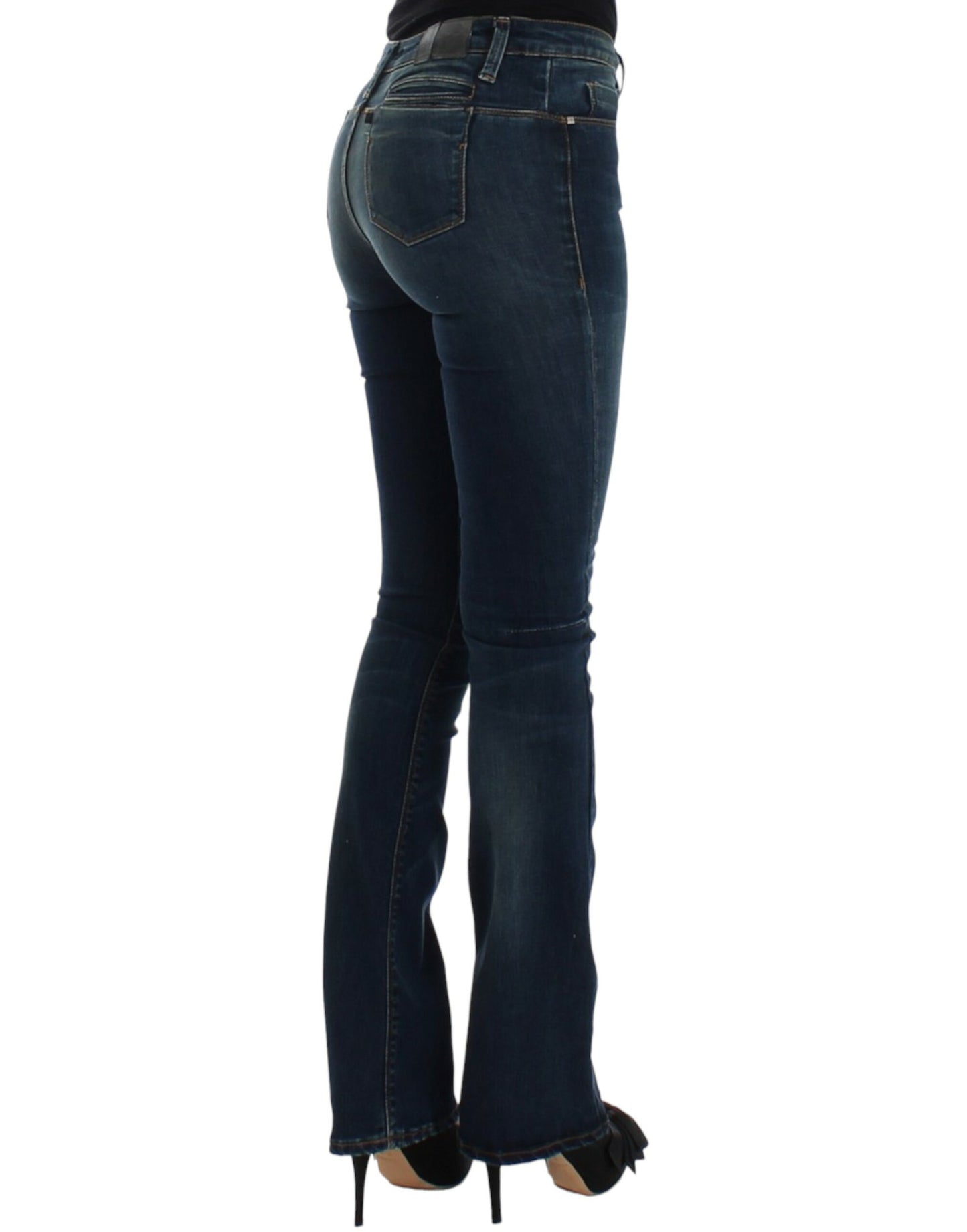 Costume National Blue straight leg jeans $564.00 Costume National Luzworld