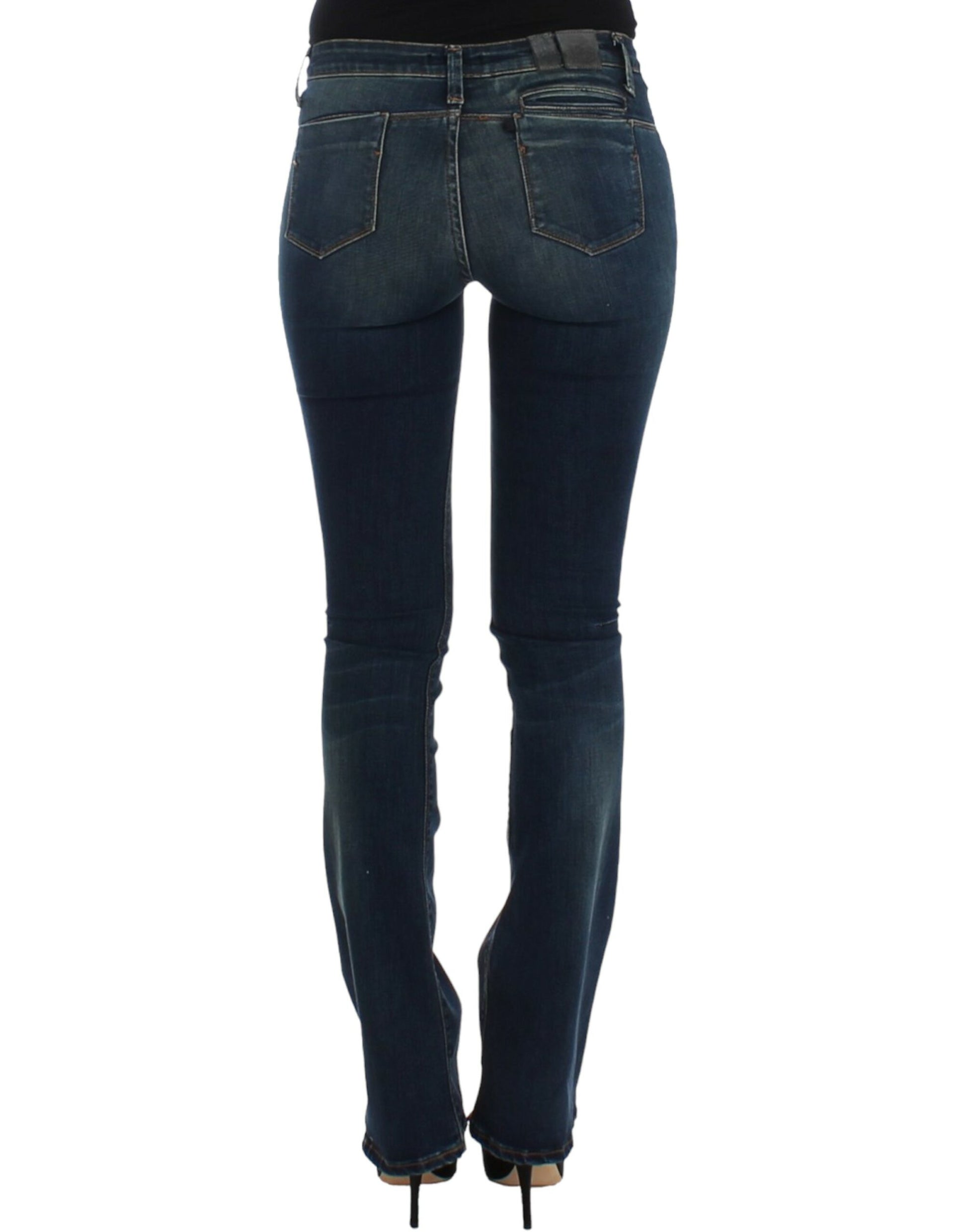 Costume National Blue straight leg jeans $564.00 Costume National Luzworld