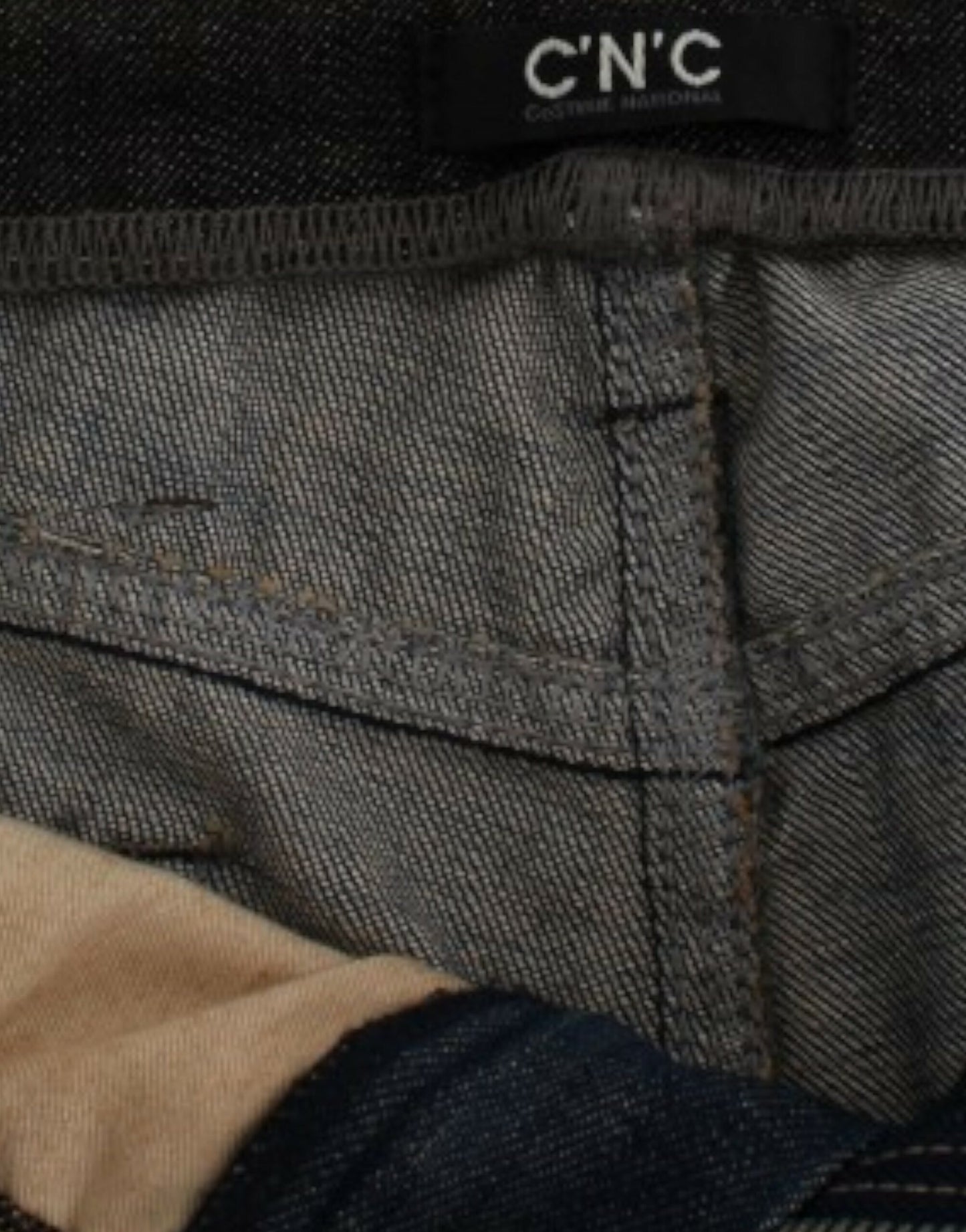 Costume National Blue straight leg jeans $552.00 Costume National Luzworld