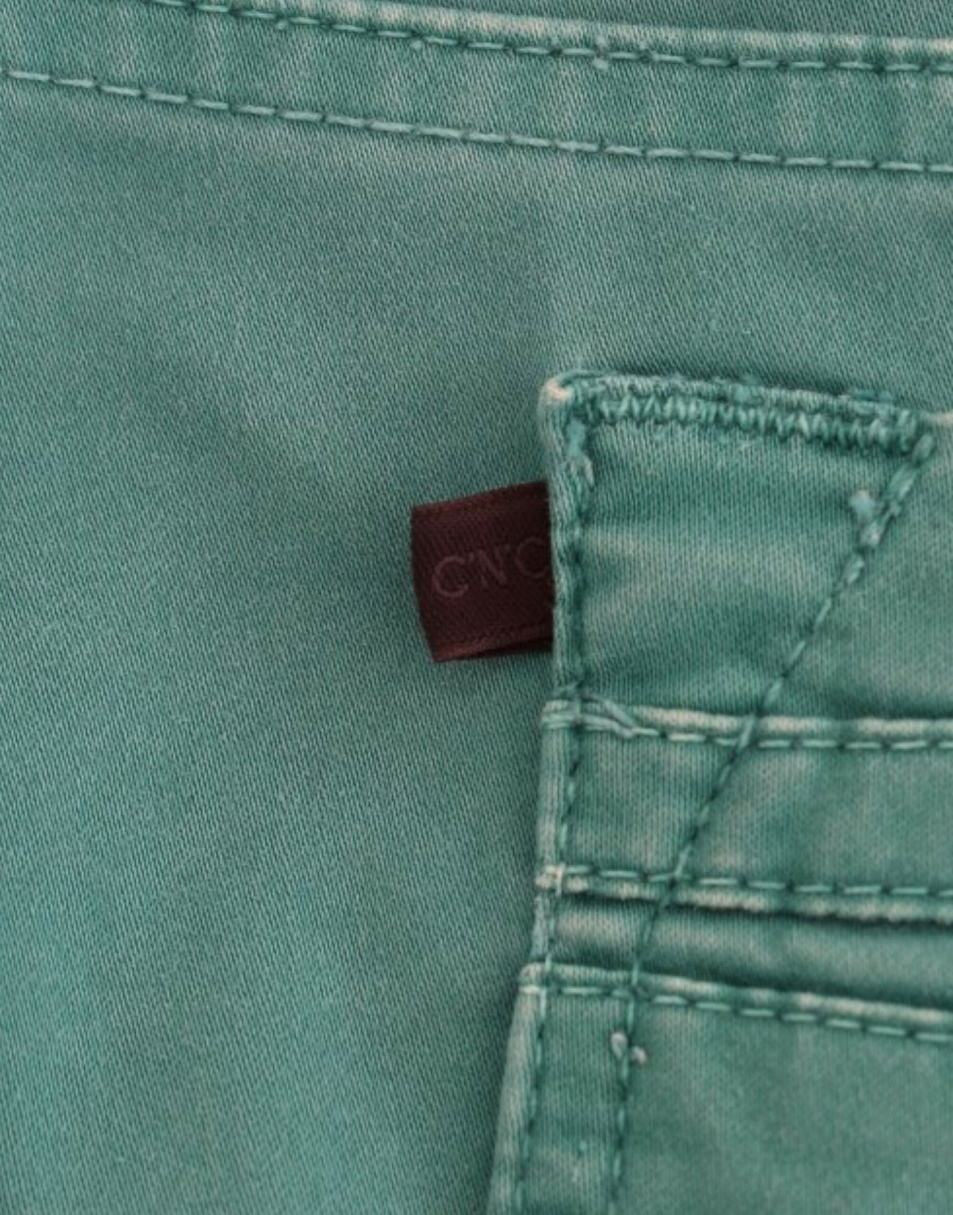 Costume National Green straight leg jeans $552.00 Costume National Luzworld