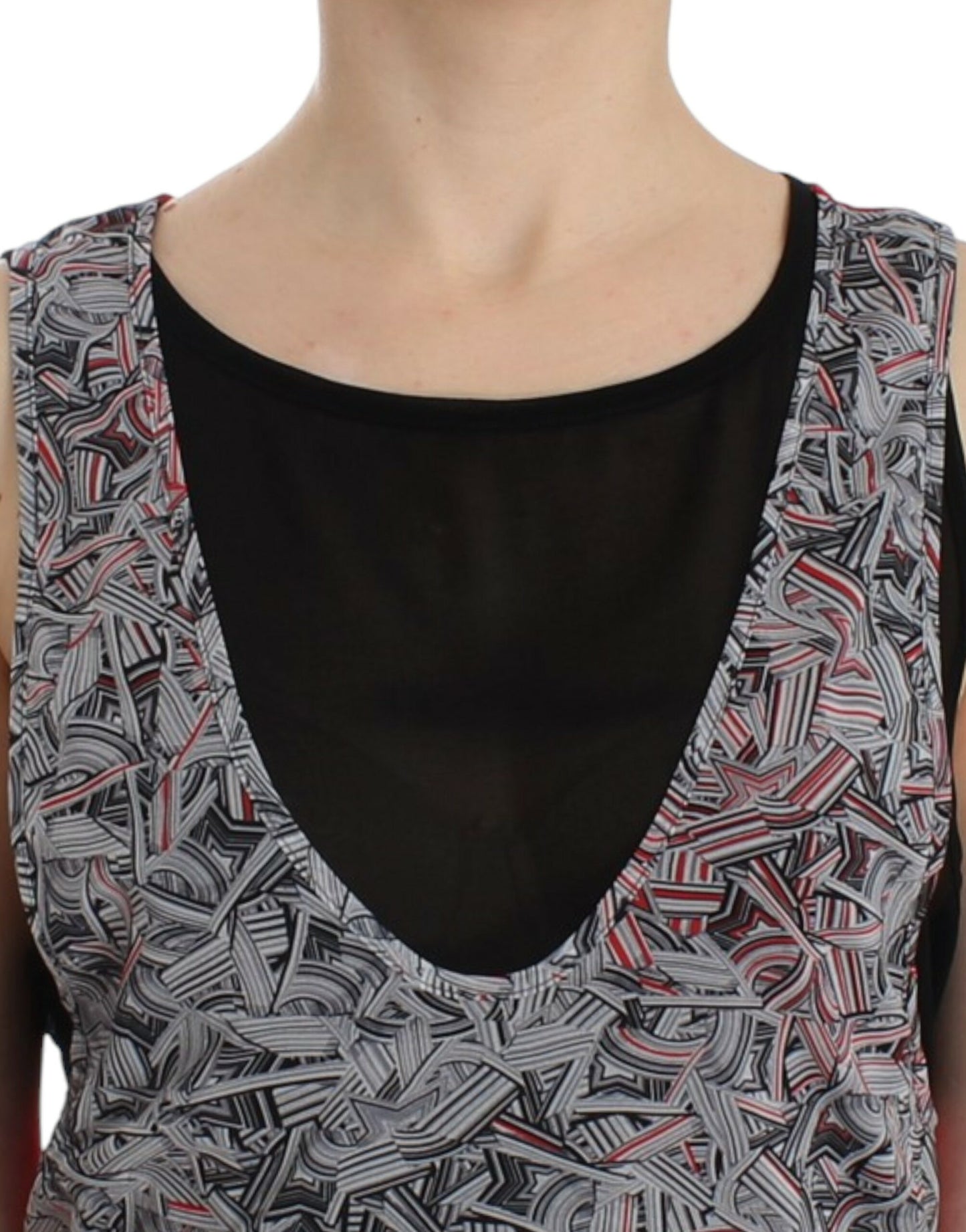 Costume National Black sleeveless top $191.00 Costume National Luzworld