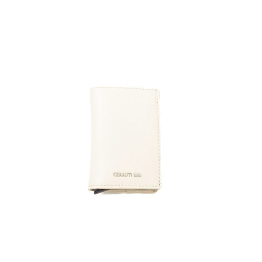 Cerruti 1881 Beige Calfskin Men Wallet $181.00 Cerruti 1881 Luzworld
