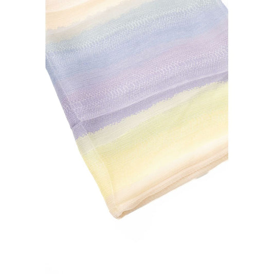Trussardi Multicolor Silk Women Scarf $237.00 Trussardi Luzworld