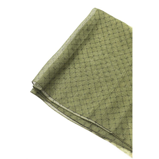 Trussardi Green Modal Men Scarf $237.00 Trussardi Luzworld