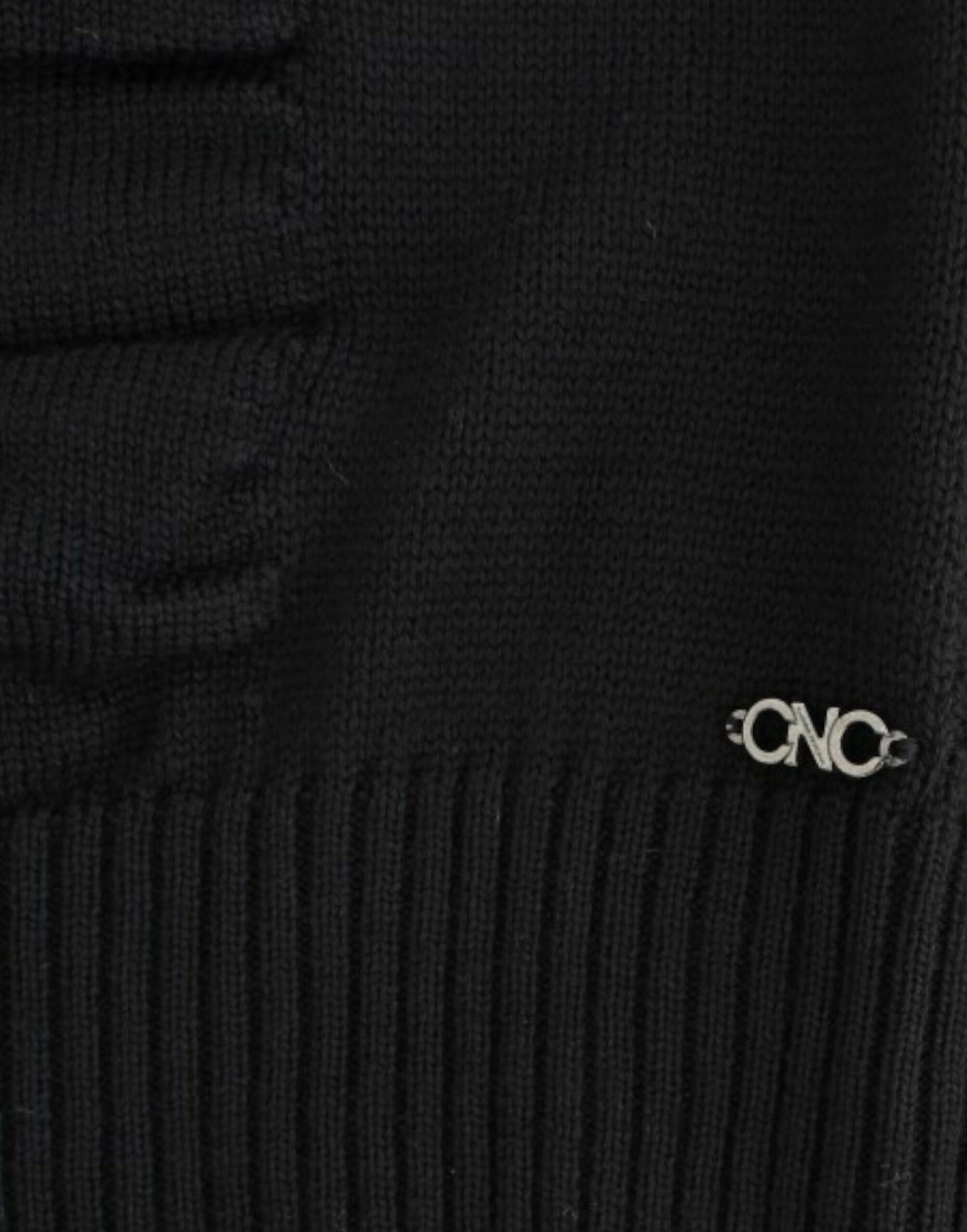 Costume National Black V-neck wool sweater $552.00 Costume National Luzworld