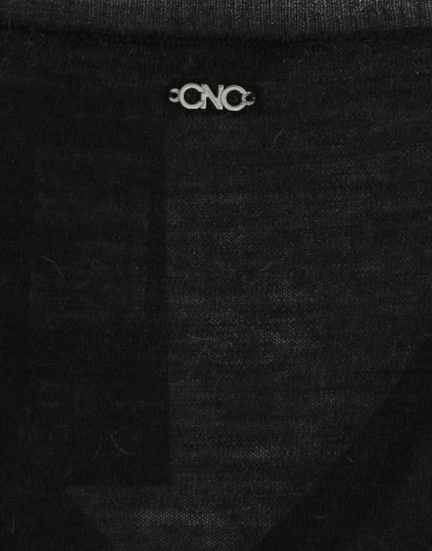 Costume National Black V-neck lightweight sweater $564.00 Costume National Luzworld