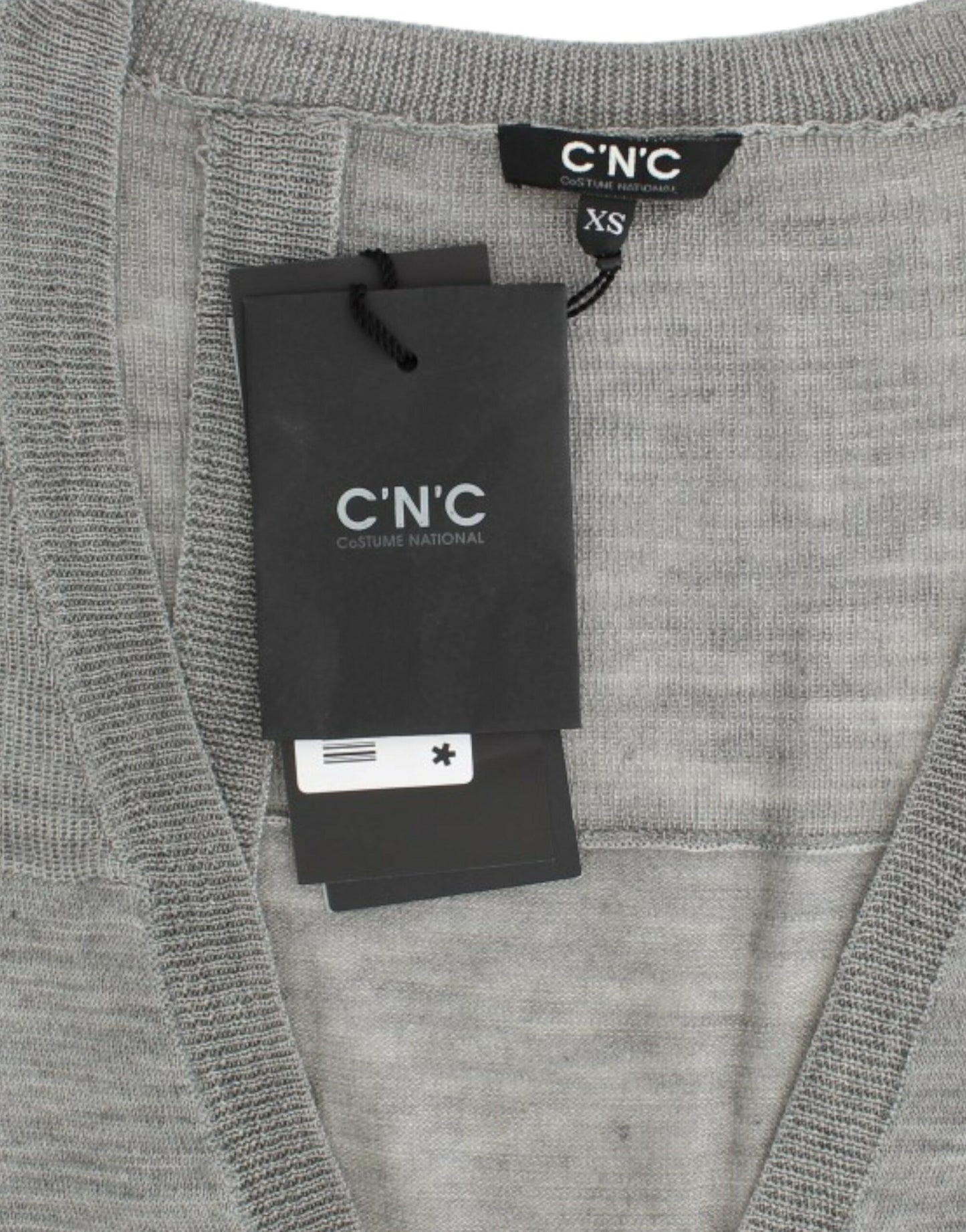 Costume National Gray lightweight cardigan $552.00 Costume National Luzworld