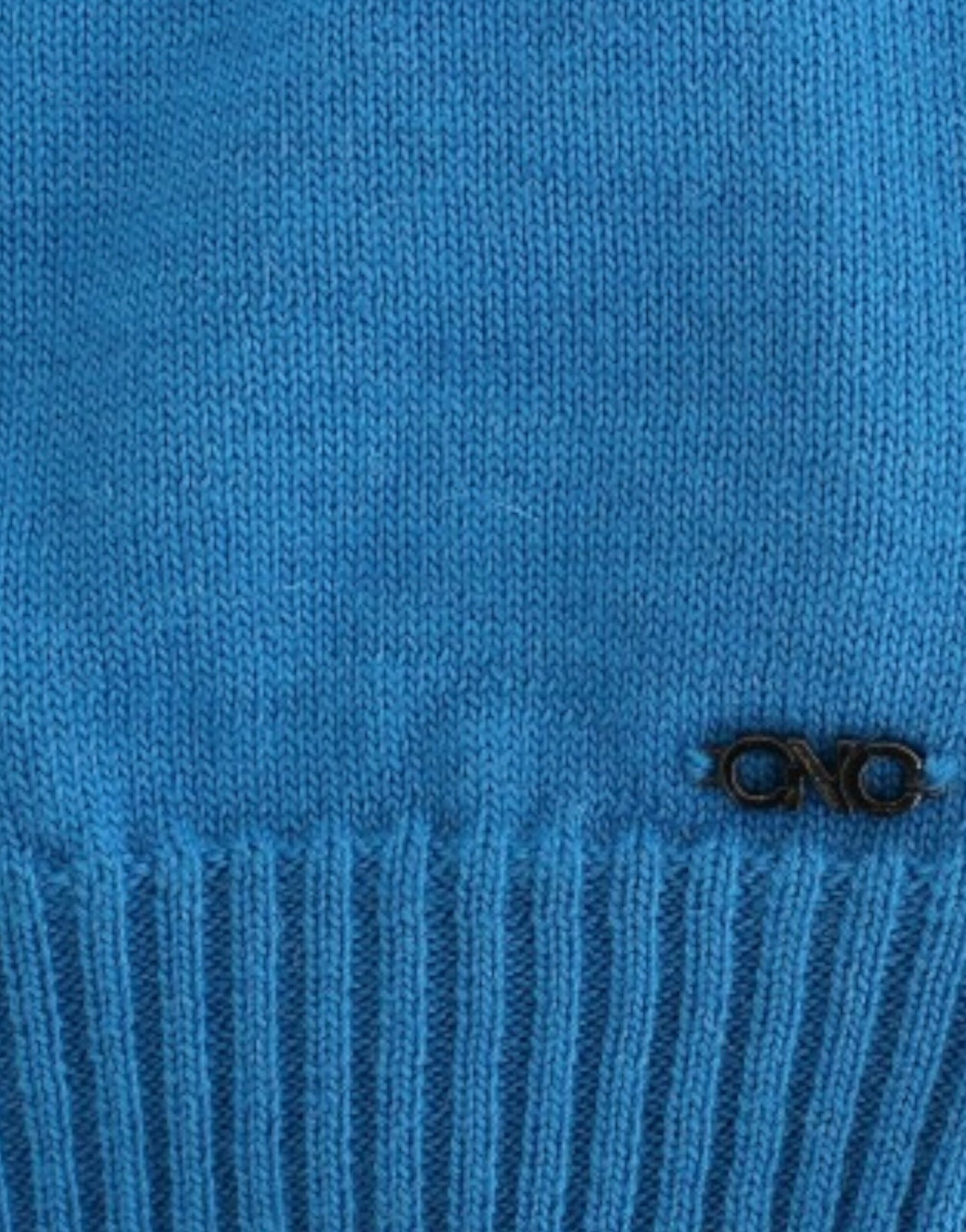 Costume National Blue scoopneck sweater $624.00 Costume National Luzworld