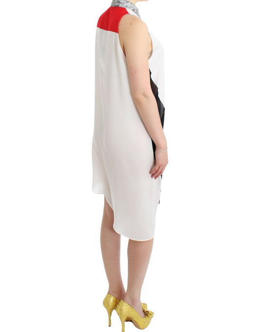 Costume National White shirt assymetric hem dress $564.00 Costume National Luzworld